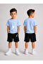 Children's T-Shirt and Shorts Set Printed Cotton Summer Combination