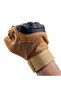Beige Long Boneless Tactical Gloves - Biker Airsoft Gloves - 2