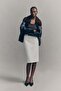 Belted pencil skirt - 2