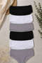 Women's 6-Piece Lace Detailed Cotton Panties