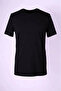 O Neck Basic Men's T-Shirt 100-03 Black