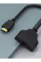 HDMI-compatible Cable Splitter 1080P 2 Dual Port Y Converter 1 In 2 Out Cord Extender Adapter for... - 8