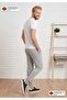 Men's Gray Sweatpants Comfortable Fit Casual Sports Jogger Pants - 3