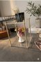 2-Layer Plexy Organizer Mat Gold Color Decorative Desktop Organizer