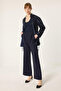 Pleated High Waist Trousers - 2