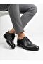Men's Black Genuine Leather Neolite Sole Classic Shoes - 2