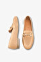 Valisya Women's Ballerinas with Genuine Leather Accessories - Nude - 4