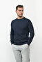 Wick Patterned Crew Neck Sweater