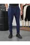Italian Cut Pleated Trousers with Belt Detail - 4