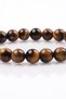 8 Mm Natural Stone Tiger Eye Stone Bracelet (Courage Stone) - 2