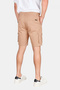 Men's Earth Lycra Gabardine Modern Fit Cargo Capri Shorts - Multi-Pocket Summer Relaxed Fit Shorts 2014 - 5