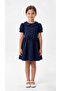 Collared, Bowknot, and Stoned Girls' Dress