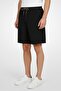 Men Solid Basic Shorts, Black - 3