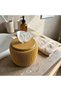 Oréa Napkin Holder – Round Desktop Napkin Box - 4