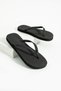 Women's Black Comfortable Basic Flip-Flops for Daily Use, Beach and Pool Slippers - 2