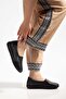 Large Size Genuine Leather Women's Casual Shoes Black Laser Printed Atom Model - 5