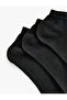 Cotton Blended 3-Piece Socks Set - 3