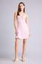 Crew Neck Floral Crinkled Textured Strappy Mini Dress H8512Ax26Sm - 2