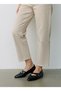 Cross-Buckle Detail, Flat Sole, Pointed Toe, Daily Shiny Women's Ballet Flats