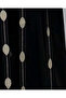 قماش أسود مطرز بتصميم كلوش mwt5016 - 7
