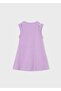 Girl's Dress Purple - 3