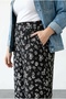 Floral Patterned Short Trousers with Pockets - 2