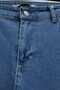 High Waist Jeans with Pocket on the Leg - Blue - 6