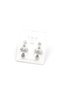Glb-Stl41414 Multi-Stone Earrings - Silver - 2