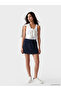 Nevavm Skirt with Elastic Waist and Difference in Hem