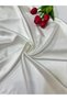 Ecru Acetate Satin Fabric