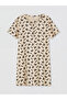 Nevavm Bow Patterned Maternity Nightgown with a Difference - 5