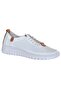 26Y Nbl04 Cream Women's Comfort Leather Shoes