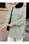 Women's Premium Quality Hijab Tunic with Bow and Stones - 2