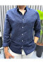 Men's Natural Fresh Raw Linen Shirt - 4