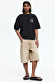 Baskılı Tişört Loose Fit - 4
