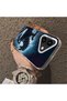 iPhone 16 Plus Compatible Hard Acrylic Back Silicone Edge Lens Protection Case - 4