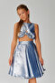 Girl Navy Blue Dress - 3