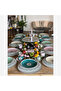 Herbariae by Christian Lacroix Green Porcelain Plate 33 cm - 3