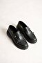 Zrc2607 - Premium Double Buckle Men's Casual Shoes Black - 5