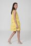 Tie-Detail Sleeveless Layered Mini Dress - 3