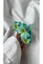 Women's Tropical Plumeria Floral Clasp Buckle / Frangipani Beach Buckle - 6