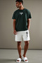 Unisex 100% Cotton Oversized T-Shirt and White Shorts Set - Premium Streetwear Style - 3