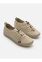 Genuine Leather Women's Shoes Comfortable Breathable Gel Sole Daily Casual Model - 3