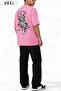 Unisex Tiger's Sword Printed Sweatshirt Top and Bottom Tracksuit Set Summer Comfortable Fit Combination