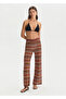 Gradient Color Transition Knitwear Trousers - 2
