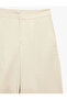 Cotton Epaulet Detailed Pocketed Oversize High Waist Parachute Pants - 5