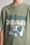 100% Cotton Printed T-Shirt for Boys G9962A826Sm - 2