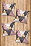 Digital Printed Soft Textured 4-Piece Throw Pillow Cover Set Krl0166 - 2