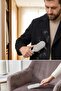 ®   Velvet Lint Collector Brush – Sofa, Carpet and Clothing Cleaning Tool - 4