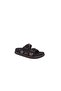 Pienn 124 Women's Brown Buckle Slippers - 2